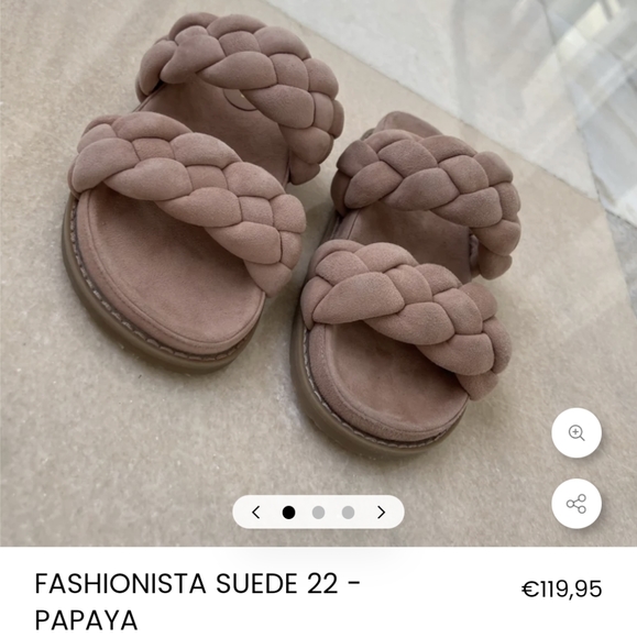 Copenhagen Shoes Papaya Suede Sandals - Picture 9 of 11